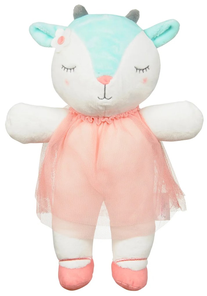 Babymatex Deka DAVID 75x100 cm - Krémová s hračkou Ovce