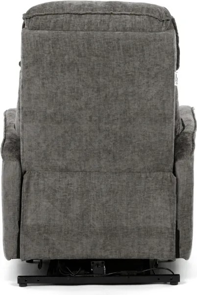Polohovacie kreslo sivé, elektrické TV-H9727 GREY2