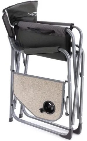 Garthen 63946 Kempingová rozkladacia stoličky so stolíkom a držiakom nápojov