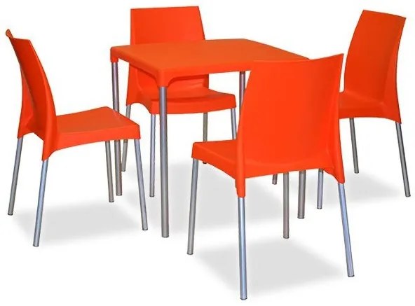 Stima Plastová stolička BOULEVARD Vyberte odtieň ->: Arancio - Oranžová