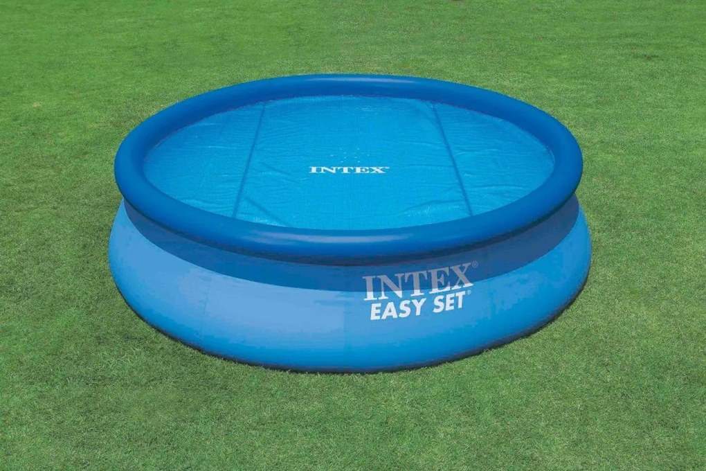 Solárna plachta Intex 244 cm kruhová modrá