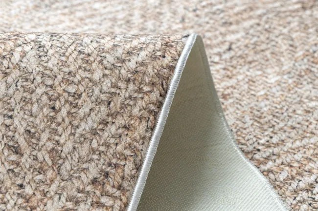 Koberec protišmykový ANDRE 1577 Jodelka, chevron - béžový