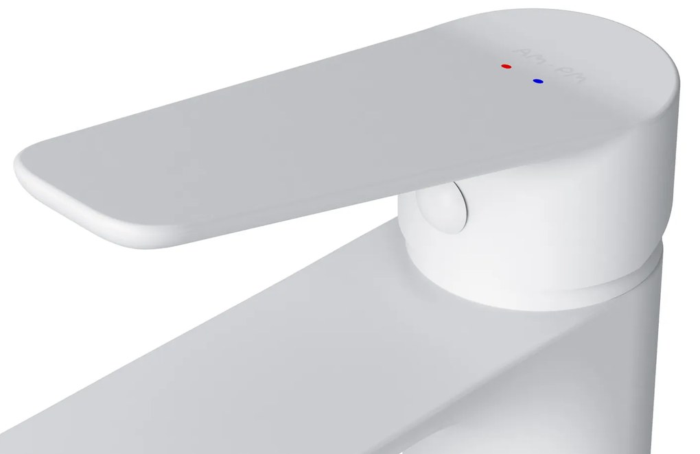 Umývadlová batéria AM.PM Hit FTA02133 jednopáková, biela