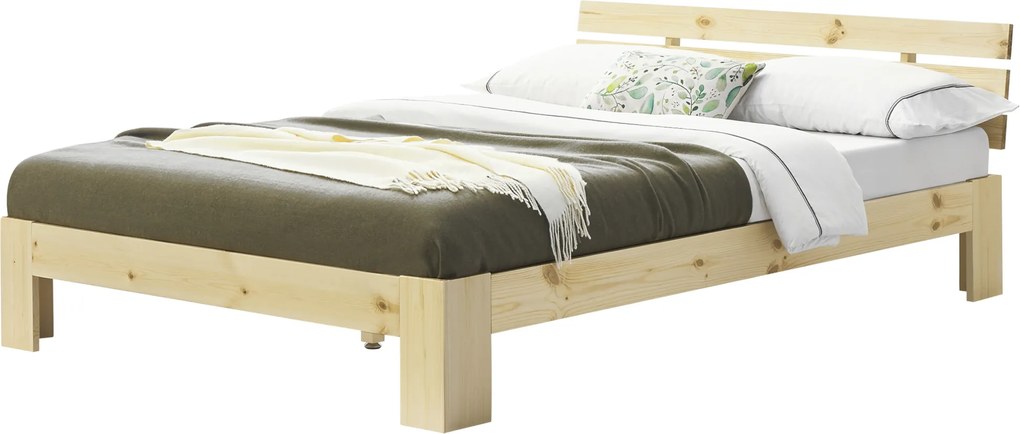 [en.casa] Manželská posteľ ABWB-2019 s roštom 180x200 cm