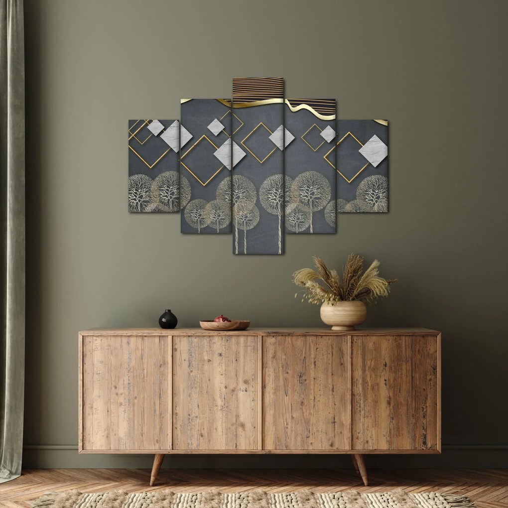 Obraz abstrakcie (150x105 cm)