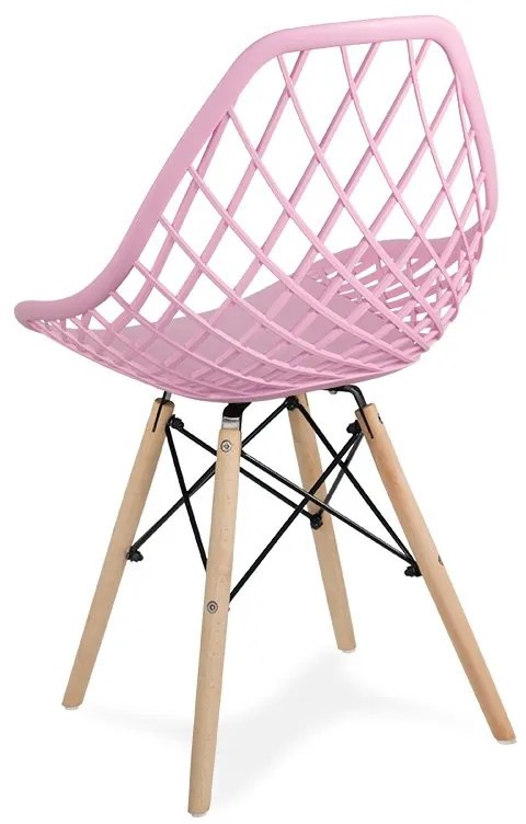 Dekorstudio Dizajnová stolička OSLO ružová