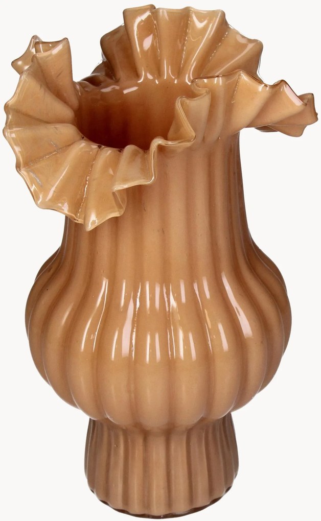 Sklenená váza Terra, V 25 cm