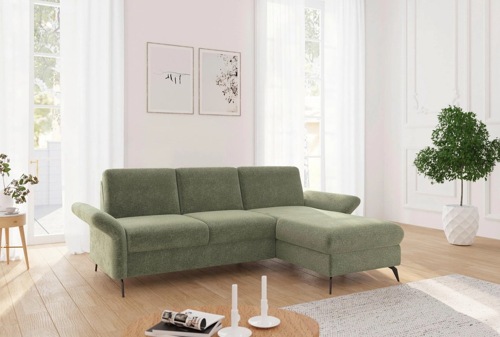 XXXLutz ROHOVÁ SEDAČKA, textil, svetlozelená Sit & More - Sedačky - 00014401614S