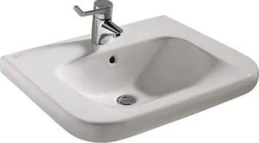 Ideal Standard Contour 21 bezbariérové umývadlo 60x55,5 cm otvor pre batériu uprostred S238901