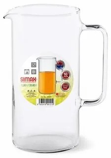 Simax 20050 sklenený džbán Cylinder 1 l