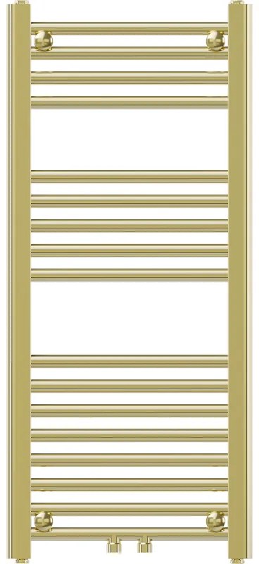 Mexen Mars, vykurovacie teleso 900x400 mm, 244 W, zlatá lesklá, W110-0900-400-00-50