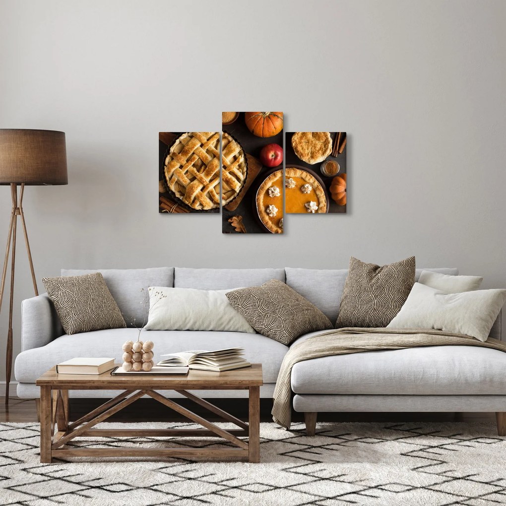 Obraz - Tekvicový koláč (90x60 cm)