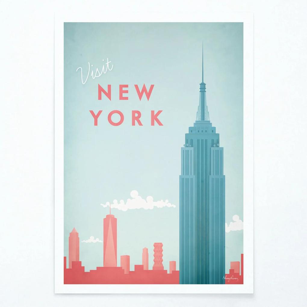 New York plagát (A3)