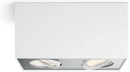 Philips 50492/31/P0-LED Stmievateľné bodové svietidlo MYLIVING BOX 2xLED/4,5W/230V