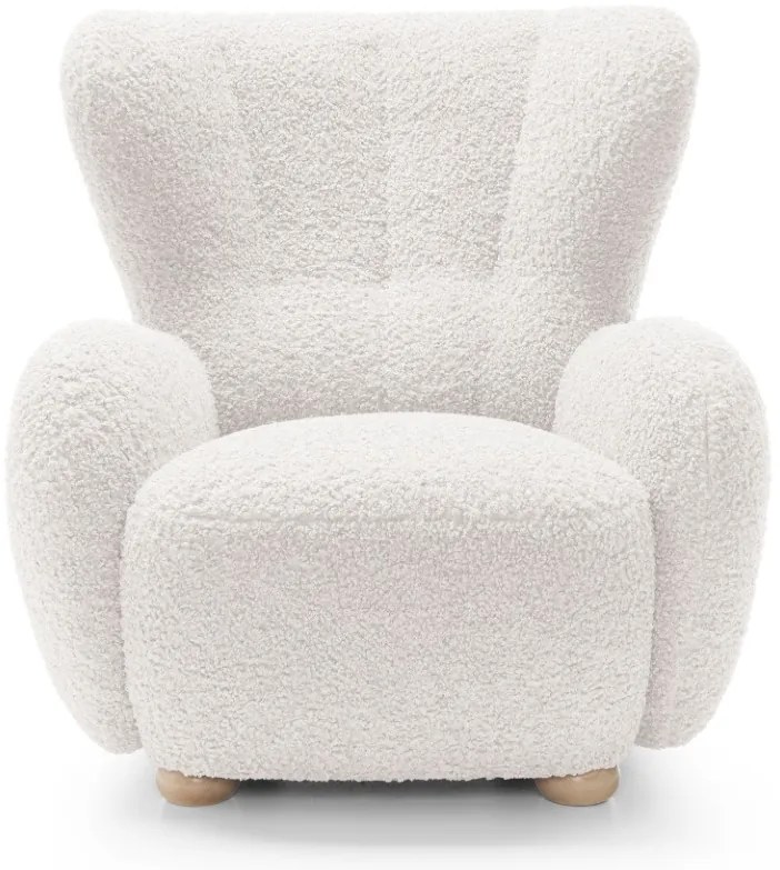 RELAXAČNÉ KRESLO PONCIO ROLF 04 BIELA