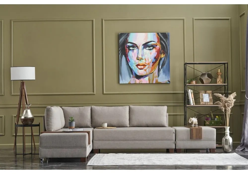 Béžová rohová pohovka (ľavý roh) Fly – Balcab Home