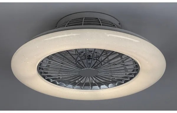 Rabalux - LED Stmievateľné stropné svietidlo s ventilátorom LED/30W/230V + DO
