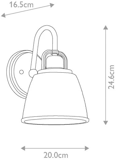 Quoizel QZ-DUBLIN1-PC - LED Kúpeľňové svietidlo DUBLIN 1xG9/3W/230V IP44 chróm