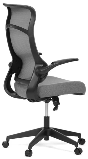 Autronic BONTEC Kancelárska stolička, hojdací mechanizmus, šedá sieťovina, KA-A182 BK Farba: Šedá