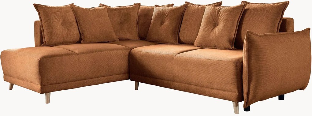 Menčestrová rohová pohovka's úložným priestorom Lazy Lukka