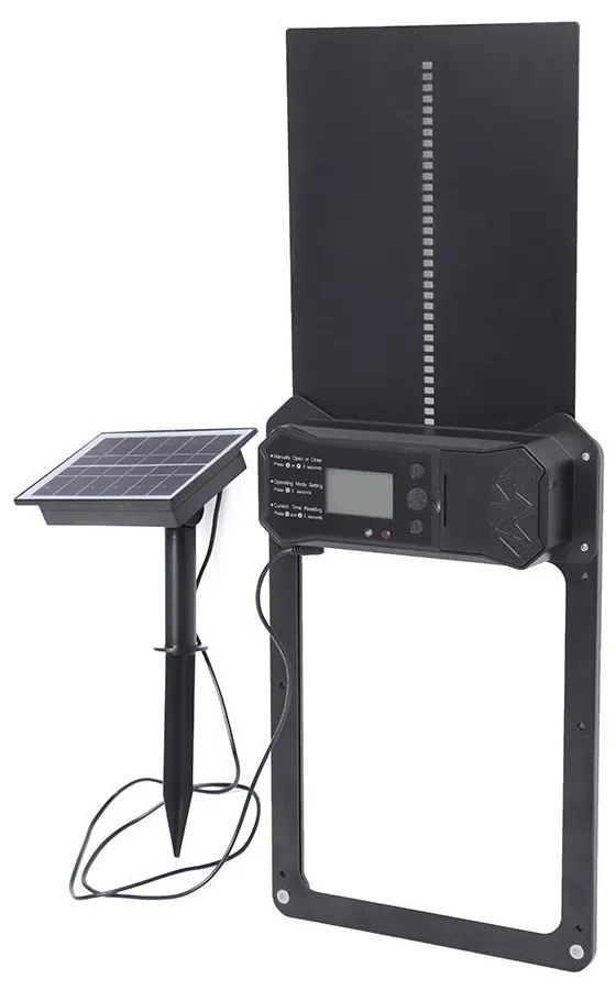 Automatické dvierka pre kurníky Avenberg SELMA solar