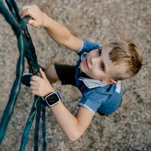 LAMAX Chytré hodinky pre deti WatchY4 Play, modrá