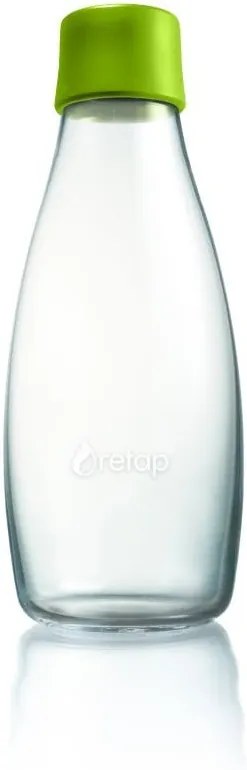 Zelená sklenená fľaša ReTap s doživotnou zárukou, 500 ml