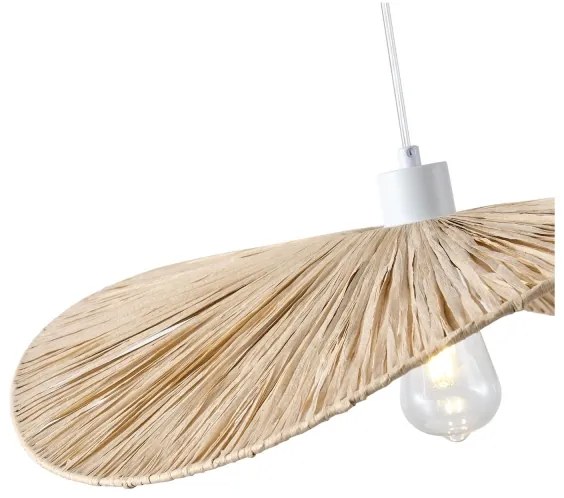 Luster na lanku CALYPSO 1xE27/15W/230V bambus