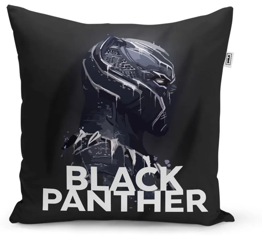 Sablio Vankúš BLACK PANTHER Scrape - 60x60 cm