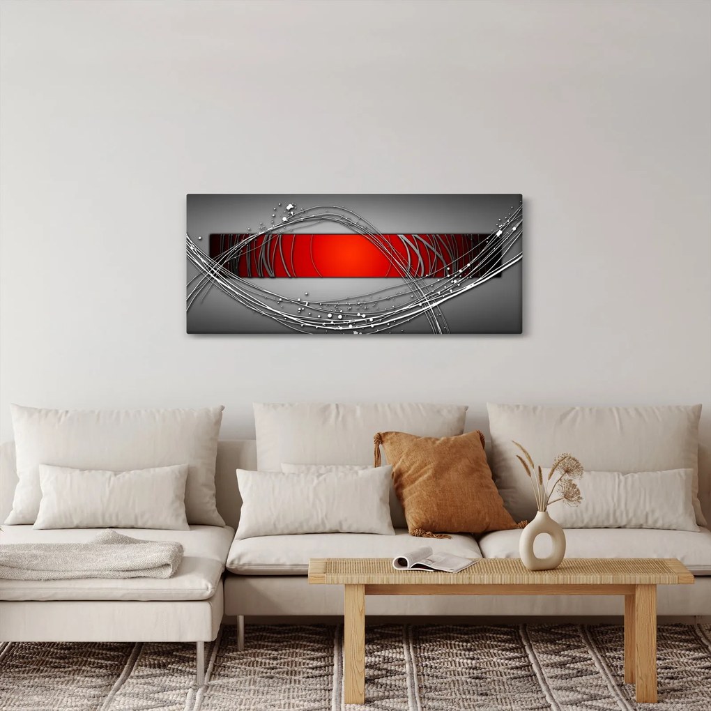 Abstraktný obraz (120x50 cm)