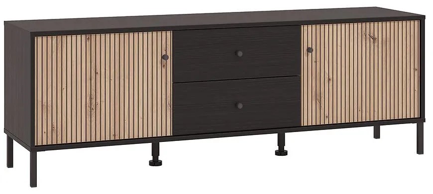 TV stolík Correze Čierna/Artisan 11013536