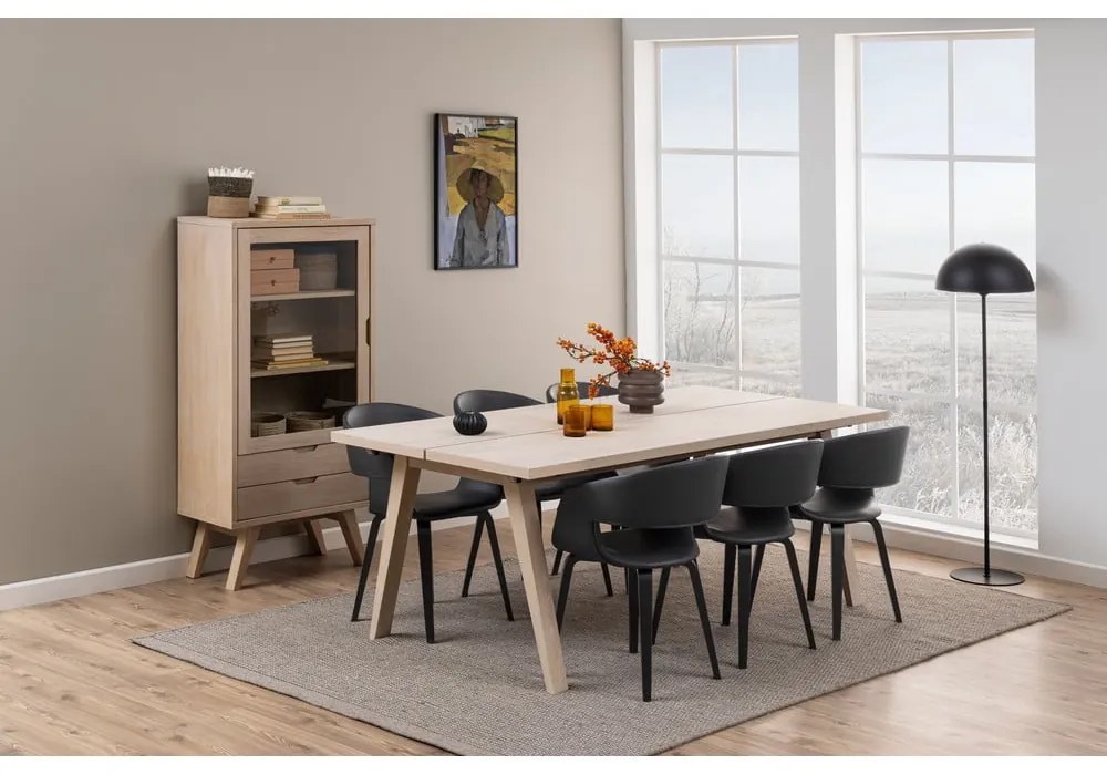 Vitrína v dekore duba 72x145 cm A-Line - Actona