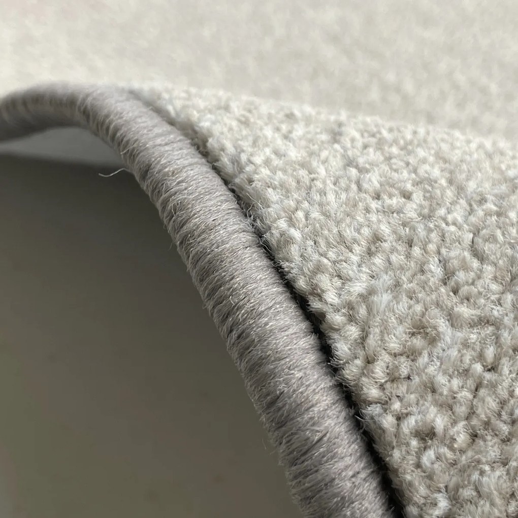 Kusový koberec Messina béžová štvorec, 80x80, šedá, obývacia izba, Vopi