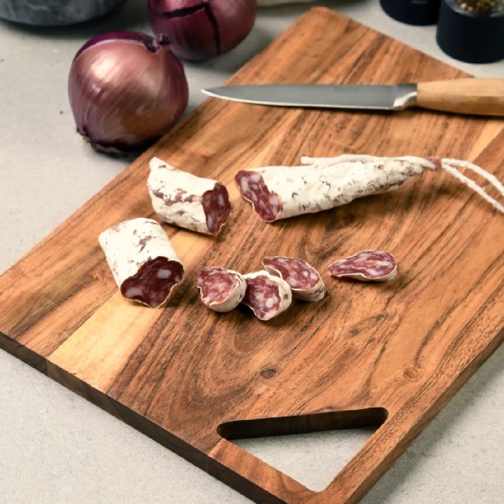 Doska na krájanie Lumi, akácia, 28x19 cm