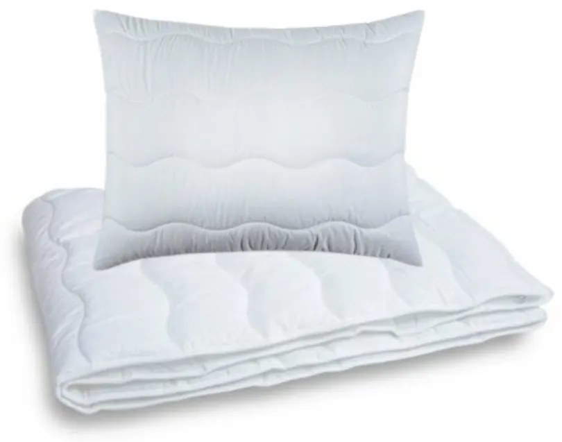 Letný set vankúša a paplóna Medic – 100% bavlna, antialergický Veľkosť: 140x220/70x90cm