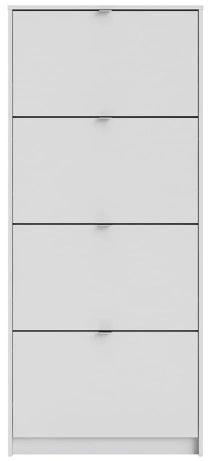 Biela výklopná skrinka na topánky Shoes – Tvilum