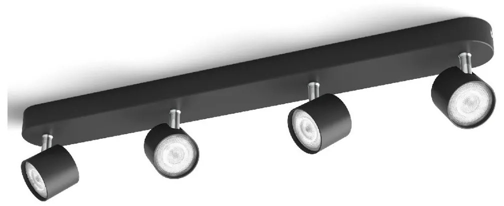 Philips - LED Stmievateľné bodové svietidlo STAR 4xLED/4,5W/230V