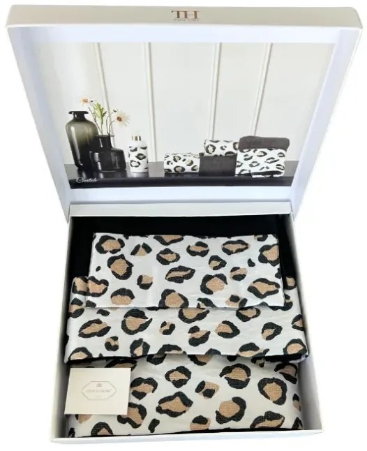 Soft Cotton Osuška a uterák CHEETAH v darčekovom balení