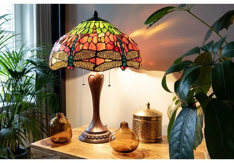 LAMPY TIFFANY STYL MULTICOLOUR 8585071108586