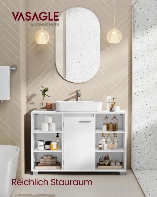 Skrinka pod umývadlo BBK507W01 biela