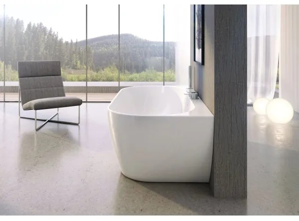 Ravak XC00100024 - Vaňa FREEDOM 166x80 cm akrylát/lesklá biela