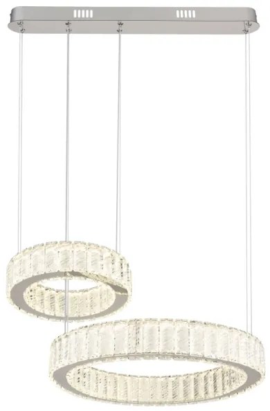 Globo 67162-80 - LED stmievateľný luster na lanku MUCKY 80W/230V 2700-6000K + DO