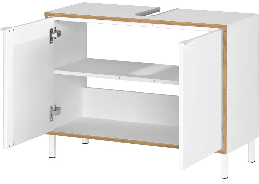 Biela kúpeľňová zostava Topeka – Germania