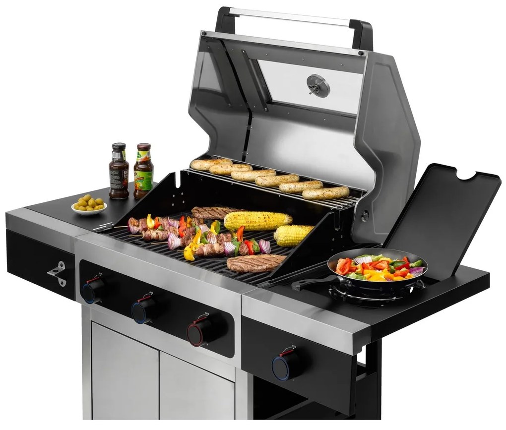 Tepro 3314 Plynový gril Keansburg 3 Special Edition, 3 horáky, 128 x 62 x 118 cm