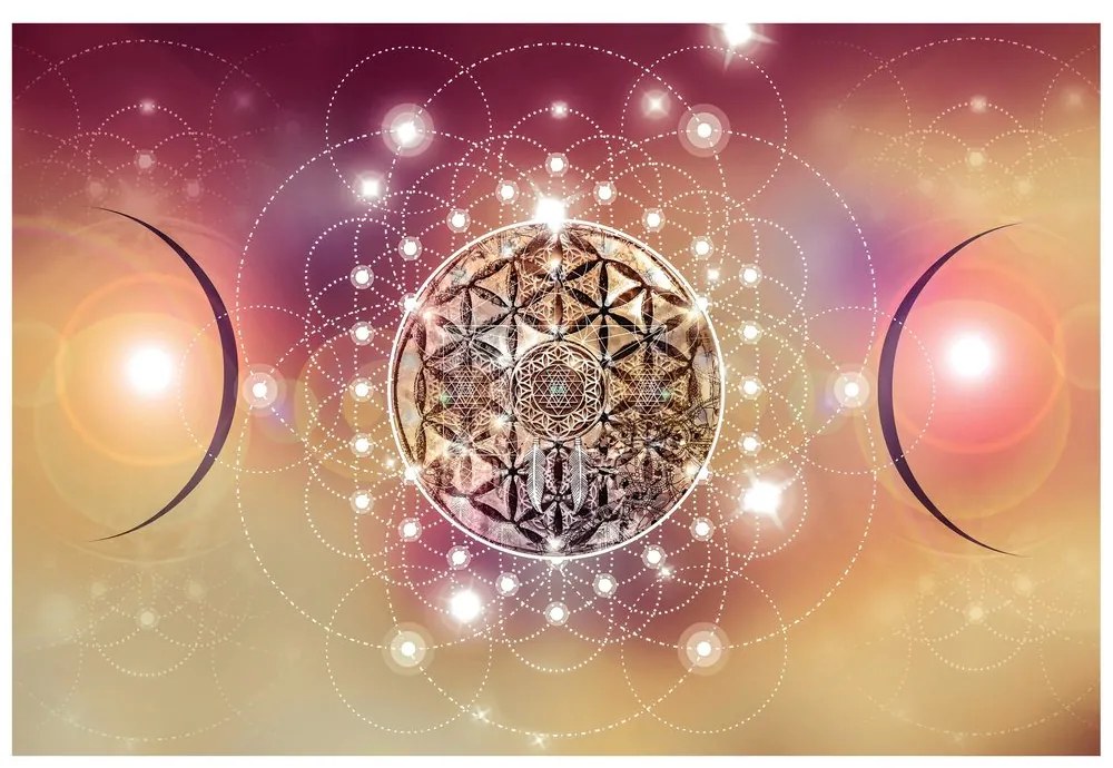 Samolepiaca tapeta očarujúca Mandala