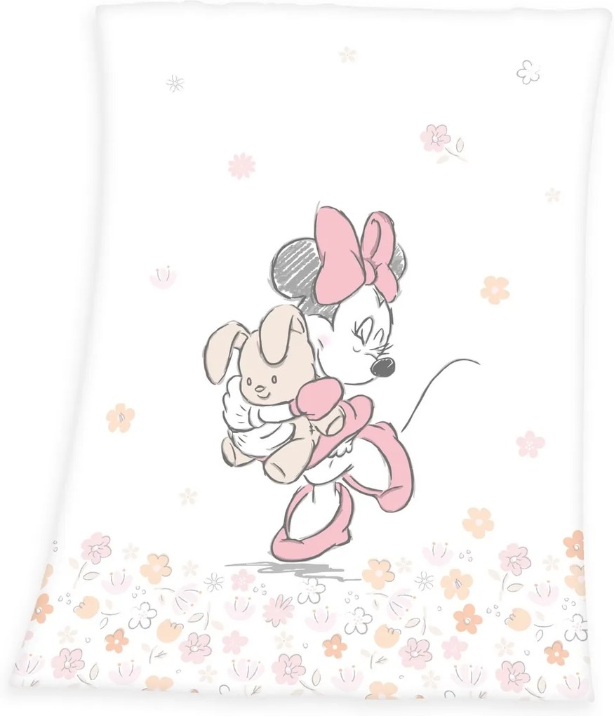 Herding Detská deka Minnie Mouse, 75 x 100 cm