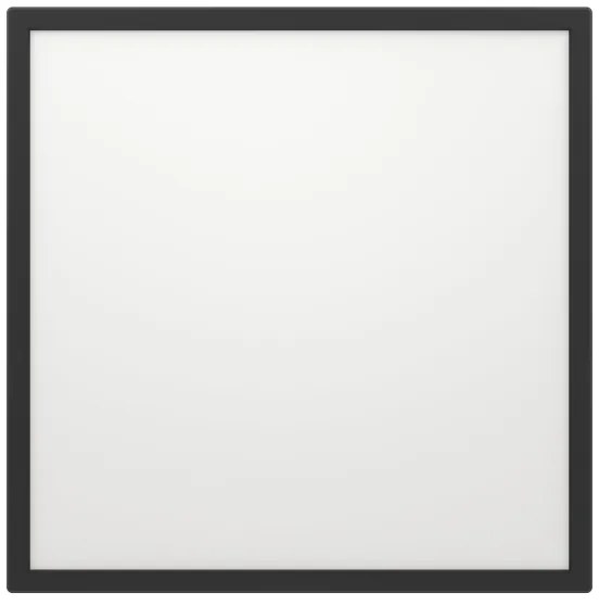 Eglo 901457 -LED St. kúpeľ. svietidlo ROVITO-R 17W/230V 50x50 cm IP44 čierna + DO