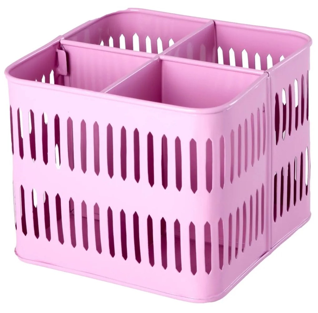 rice Kovový stojan s priehradkami Pink