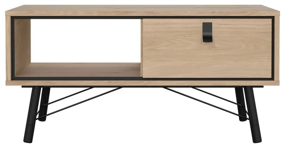 Konferenčný stolík v prírodnej farbe 48x102 cm Ry – Tvilum