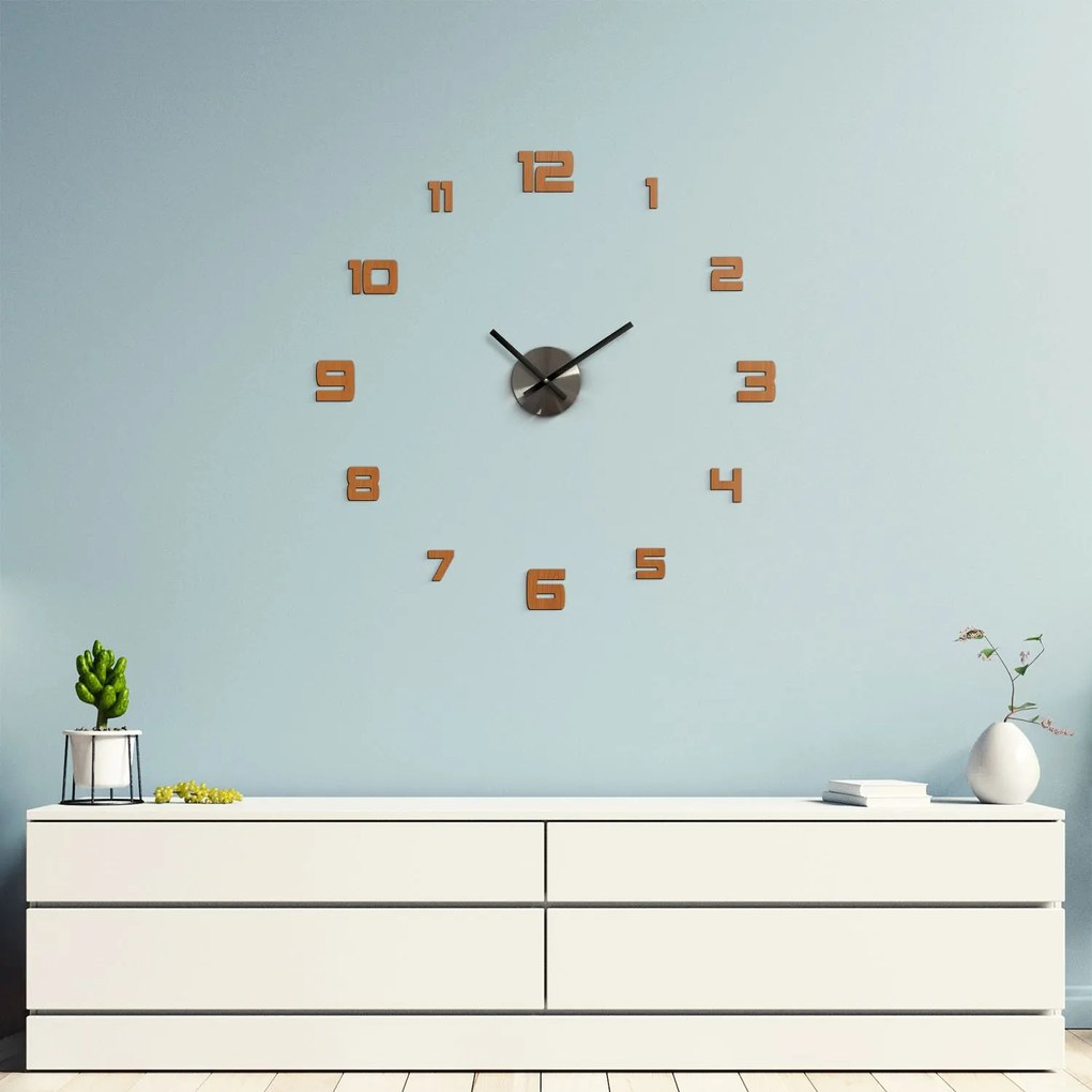 DUBLEZ | Nalepovacie hodiny z dreva - Victoria